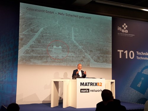 Vortrag von Andres Dickehut auf der it-sa Nürnberg